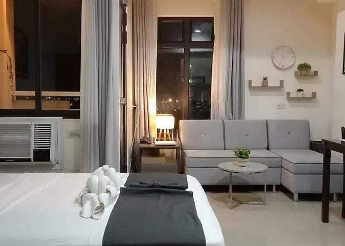 Mabolo Garden Flat A3 Free Rooftop Pool, Short Walk Ayala Mall Cebu