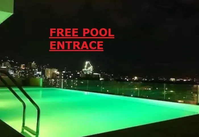 Appart hôtel Mabolo Garden Flat A3 Free Rooftop Pool, Short Walk Ayala Mall