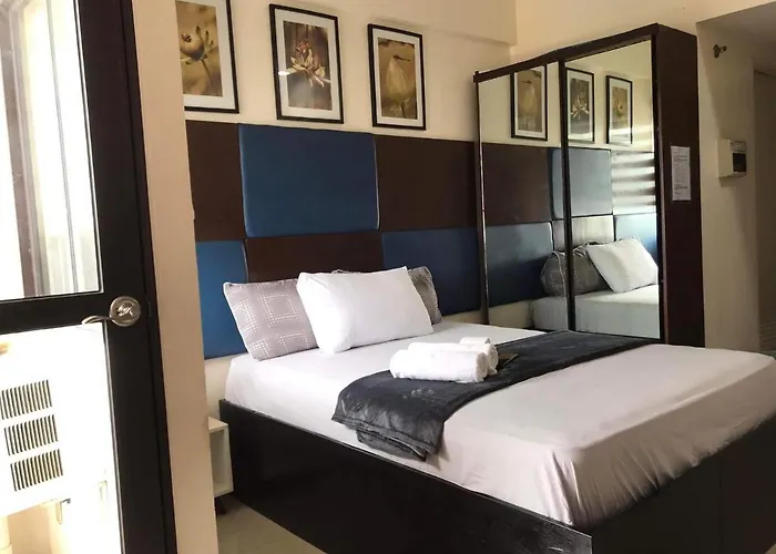 Mabolo Garden Flat A3 Free Rooftop Pool, Short Walk Ayala Mall Appart hôtel Cebu